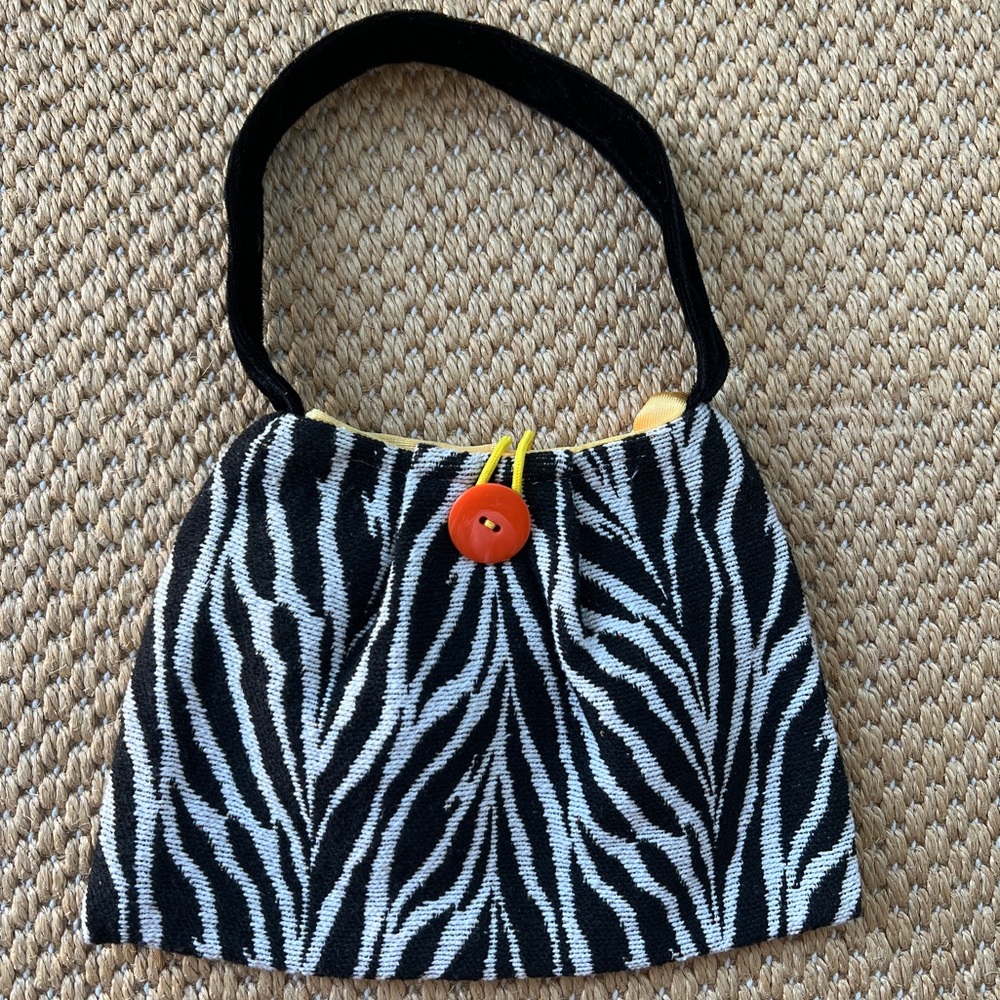 Zebra Animal Print Top Handle Mini Bag | D&S of Exeter